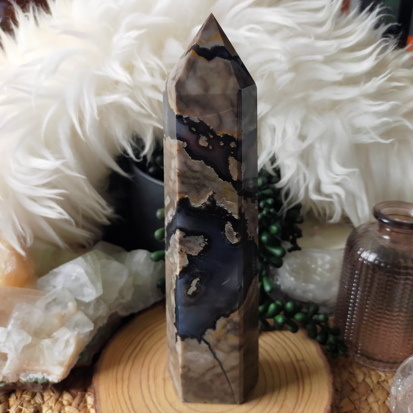 Volcano Agate Tower