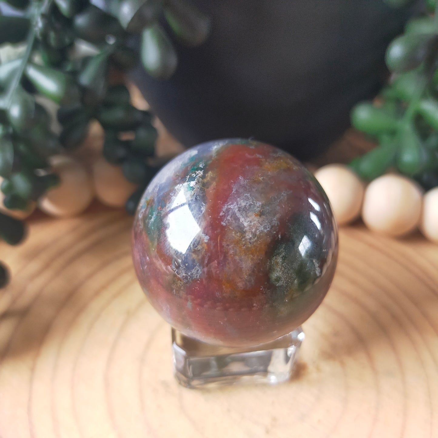 Ocean Jasper Sphere