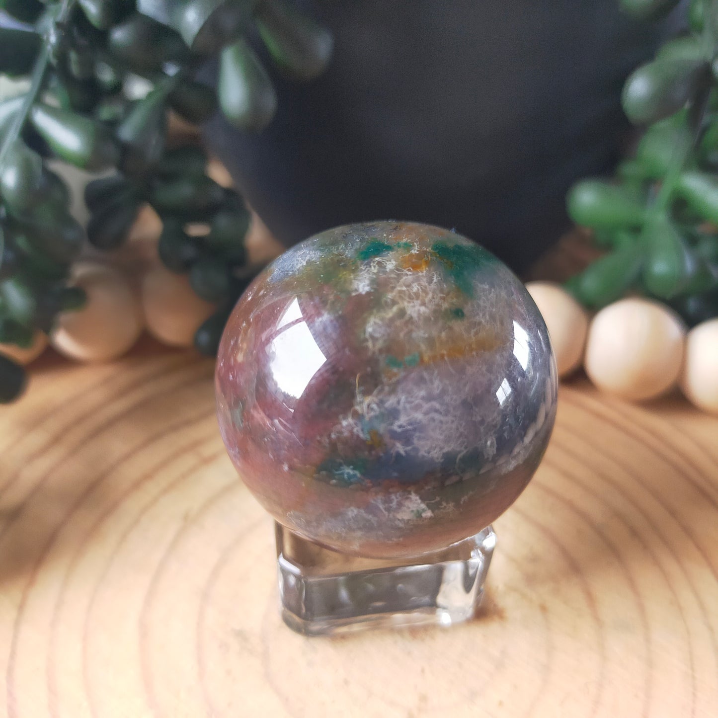 Ocean Jasper Sphere