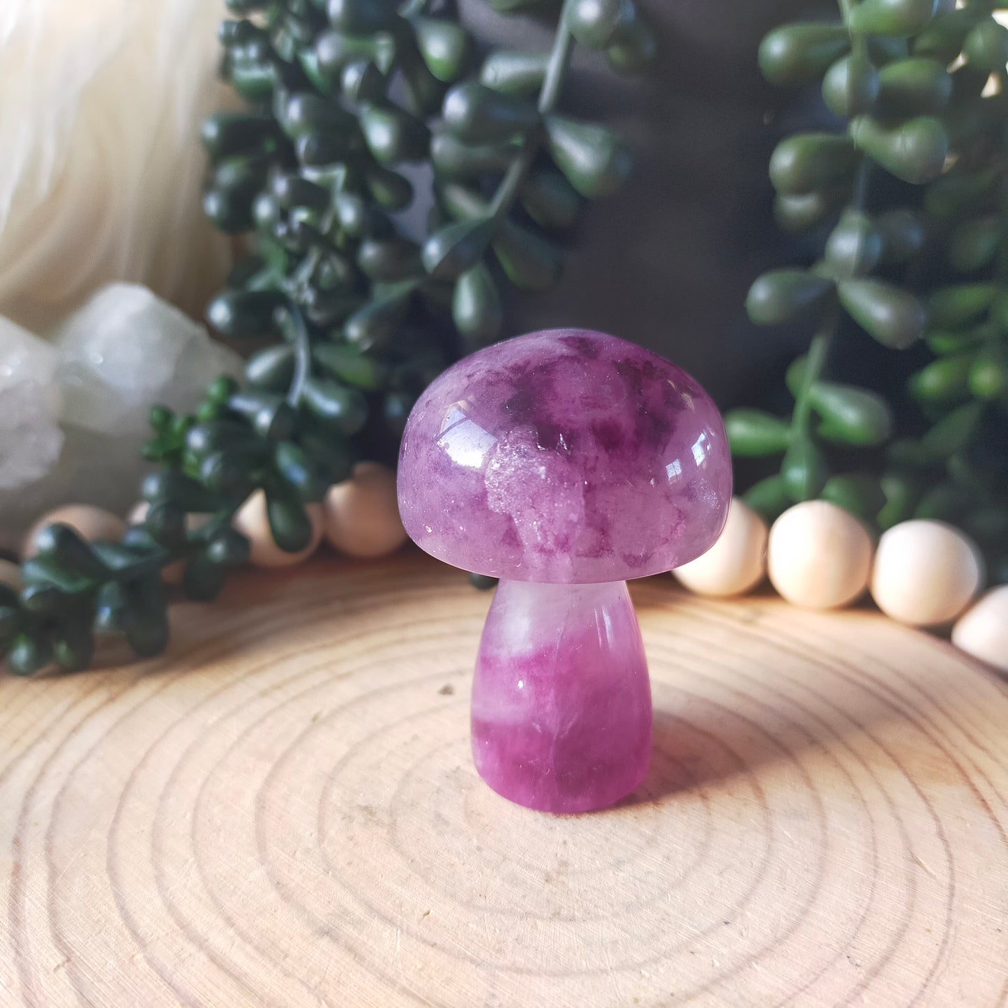 Fluorite Mushroom