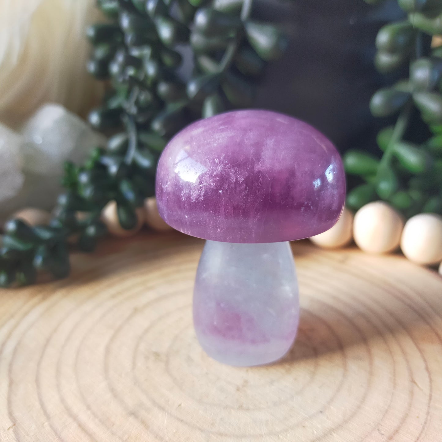 Fluorite Mushroom