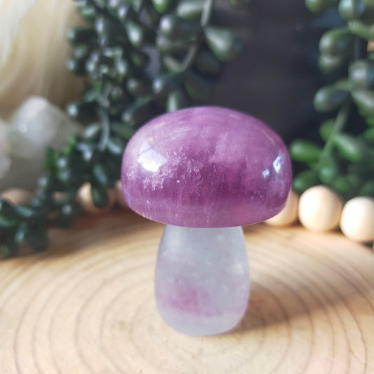 Fluorite Mushroom