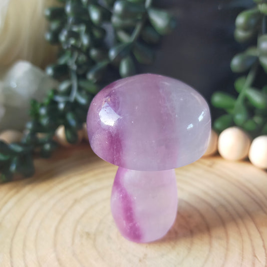 Fluorite Mushroom