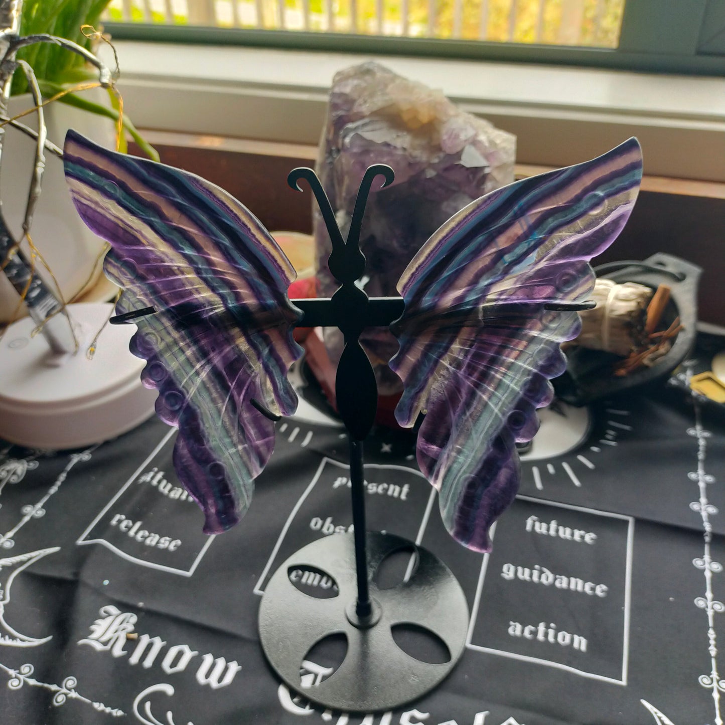 Rainbow Fluorite Butterfly