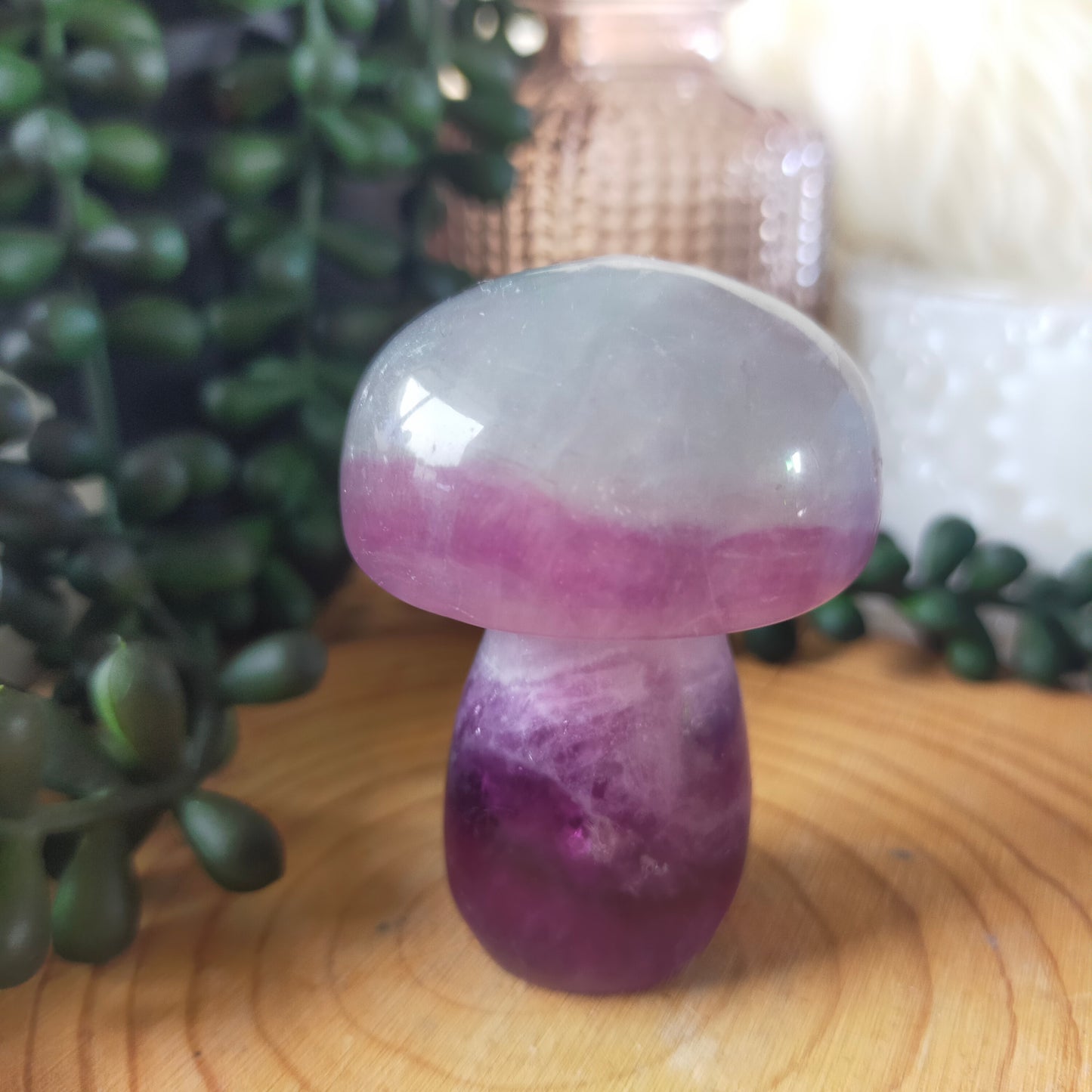 Fluorite Mushroom