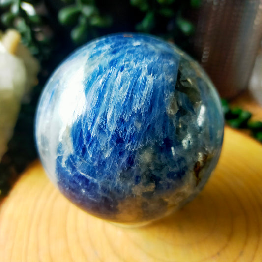 Blue Kyanite Sphere