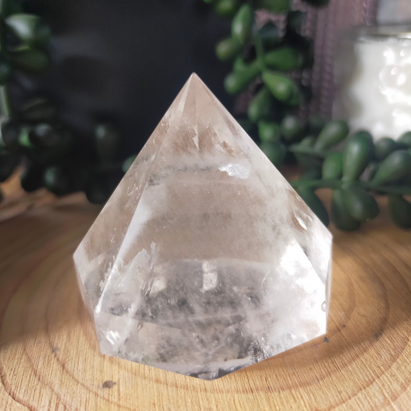 Clear Quartz Diamond