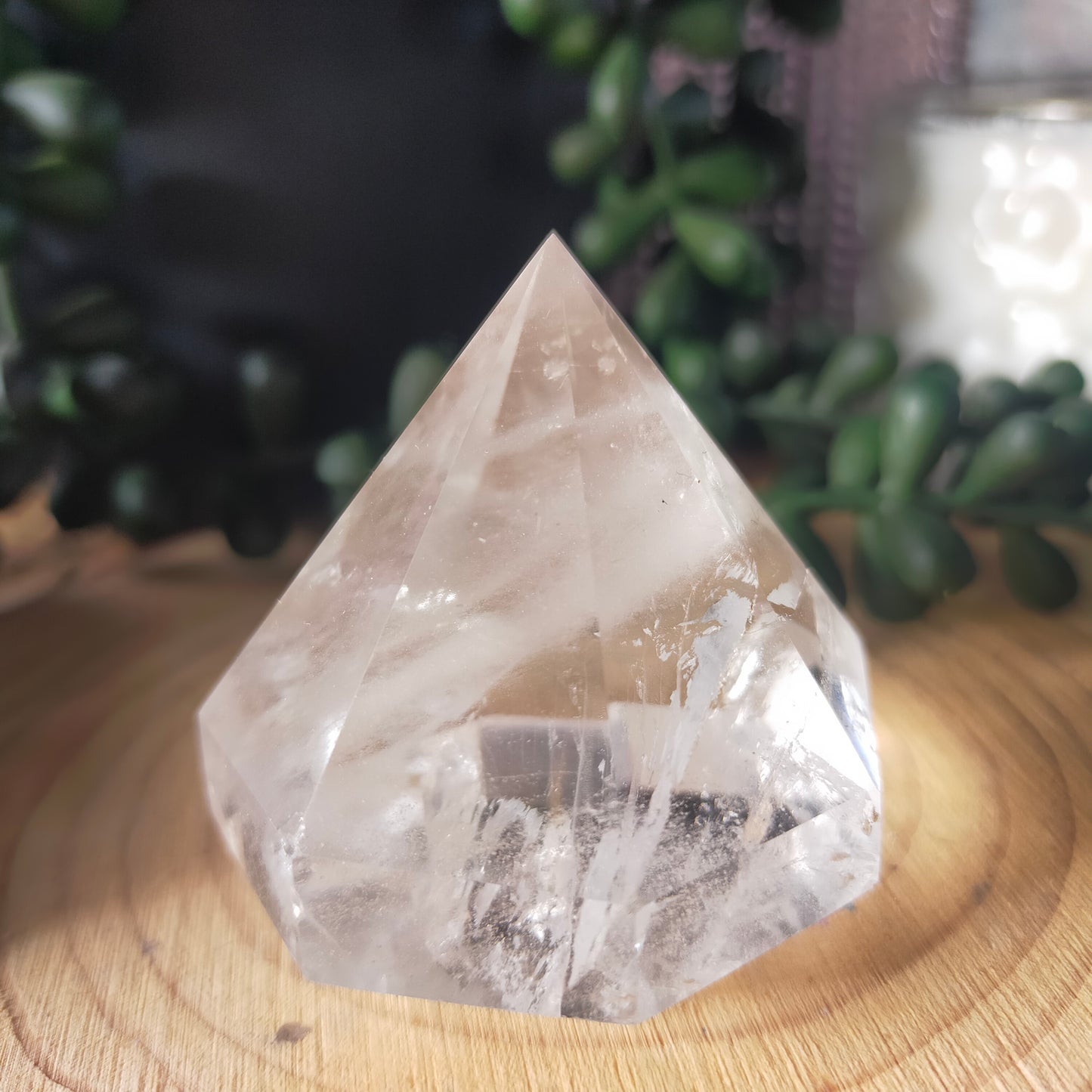 Clear Quartz Diamond