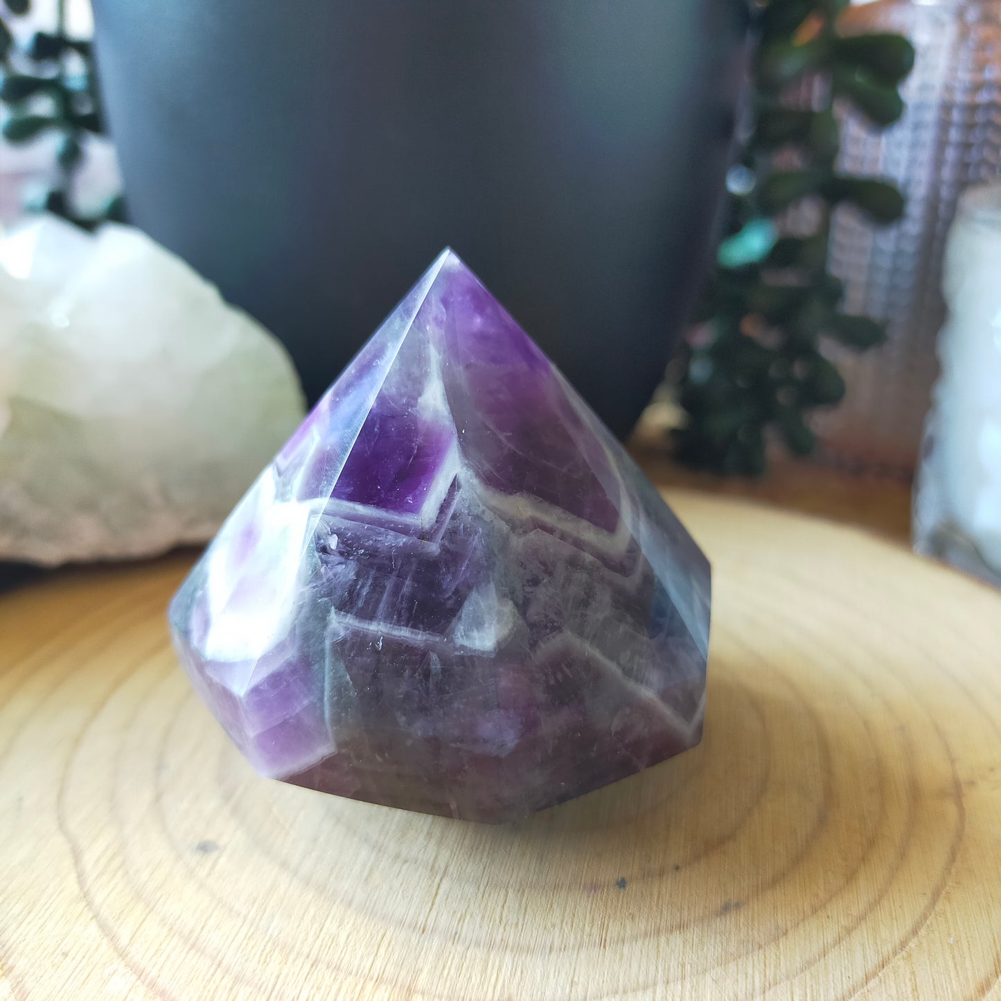 Chevron Amethyst Diamond