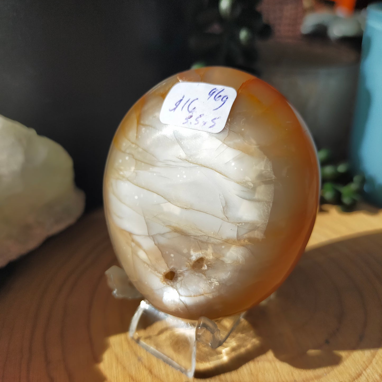 Peach Moonstone Palmstones