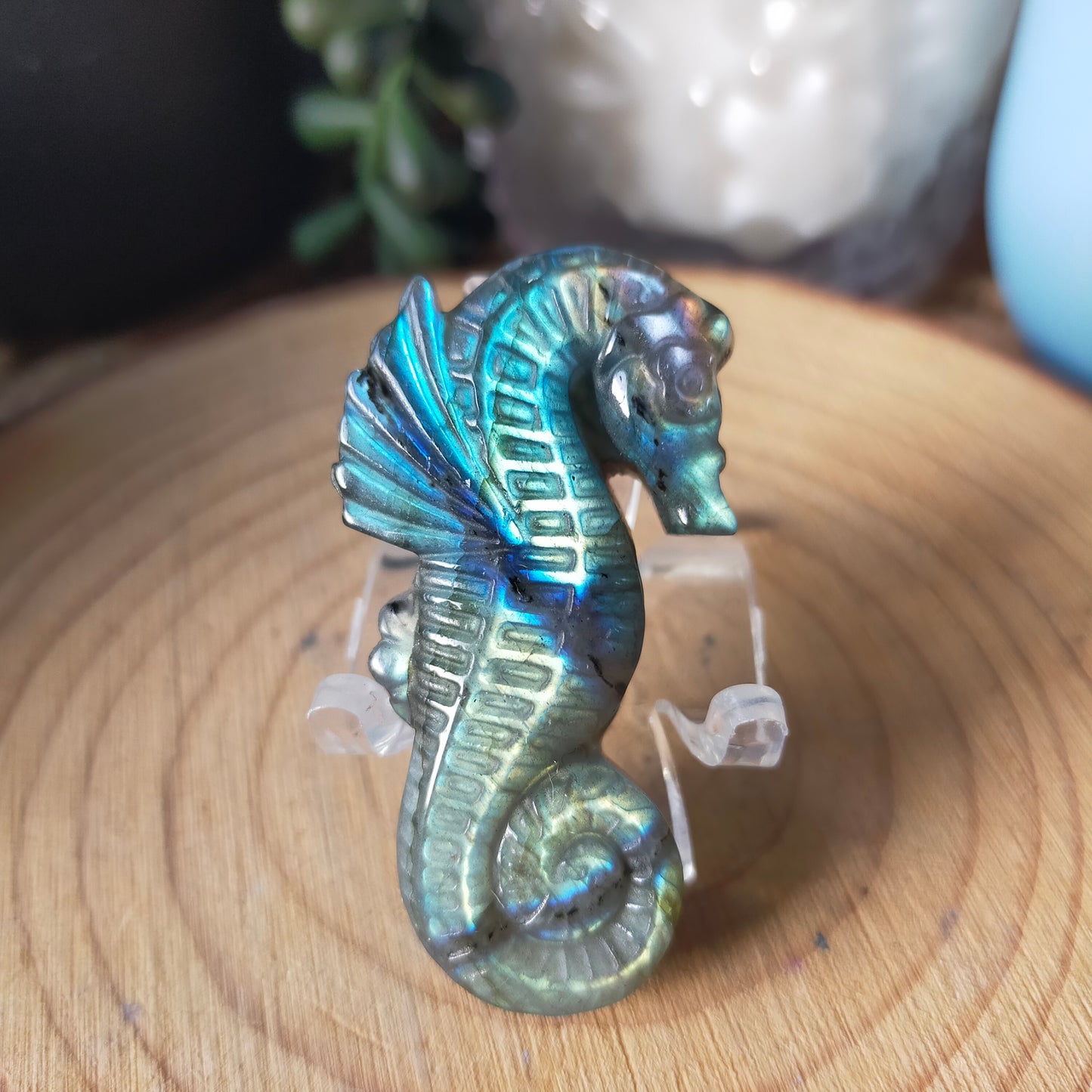 Labradorite Seahorse