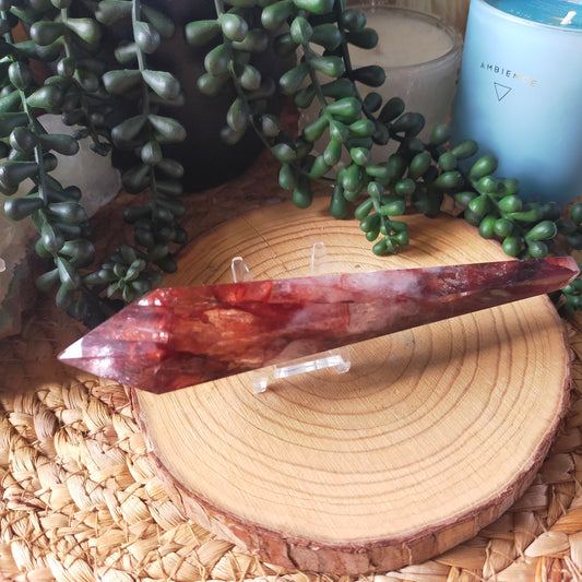 Fire Quartz Wand