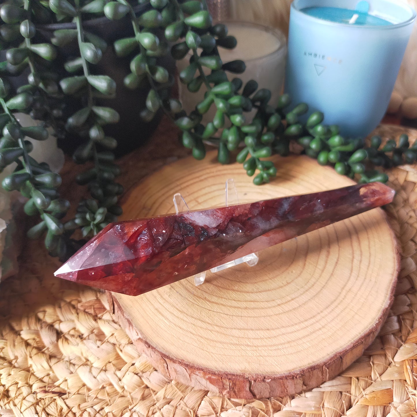 Fire Quartz Wand