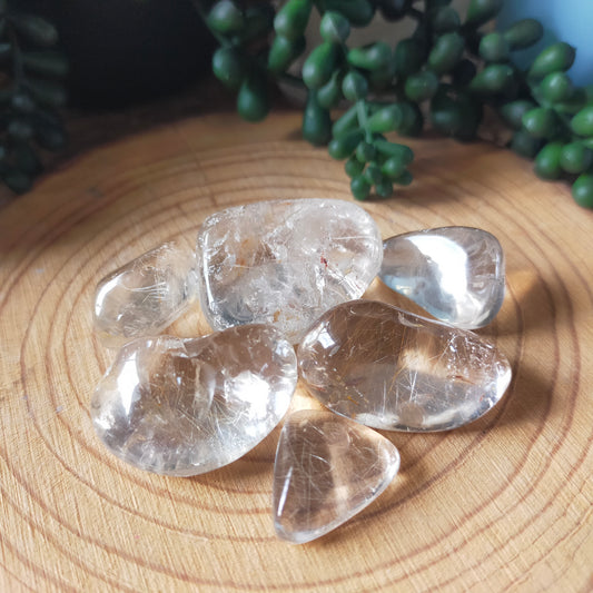 Rutile Quartz Tumbles