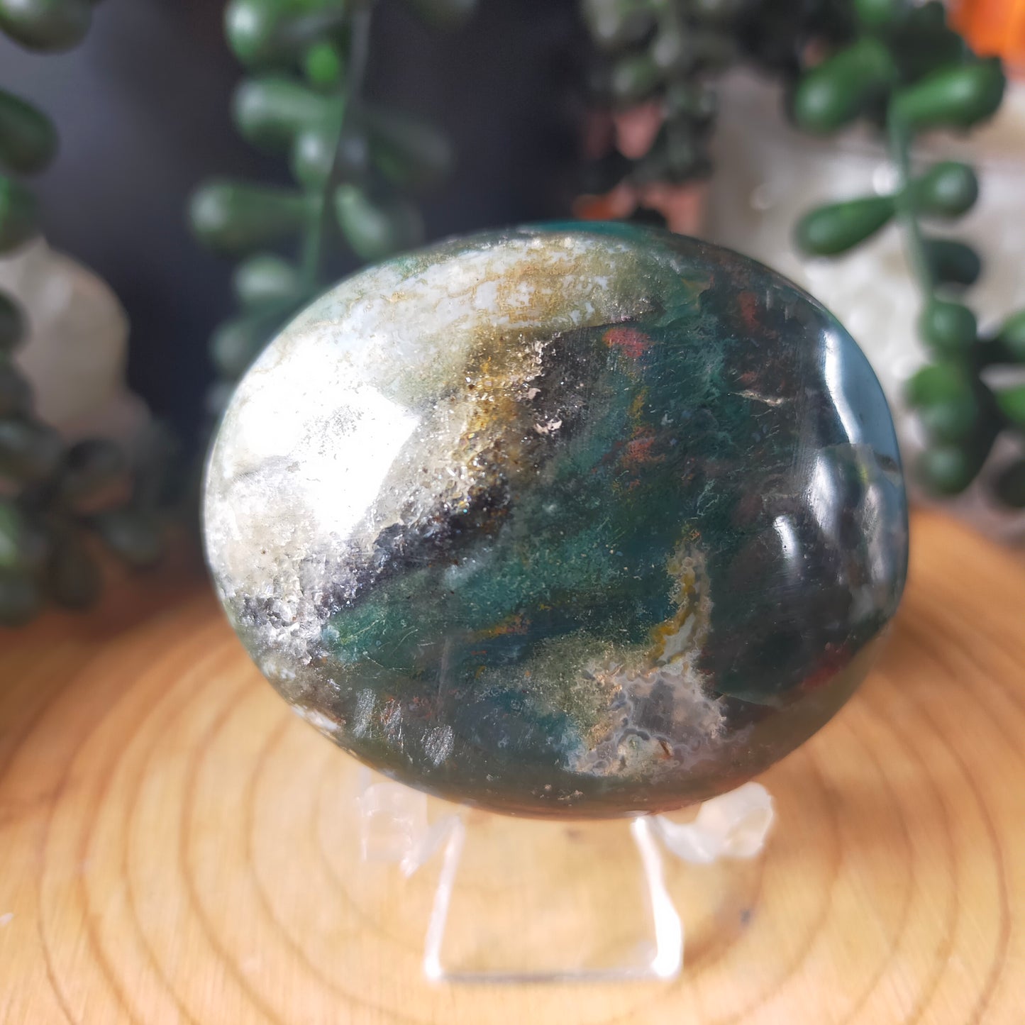 Ocean Jasper Palmstone