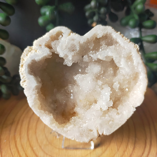 Agate Geode Heart