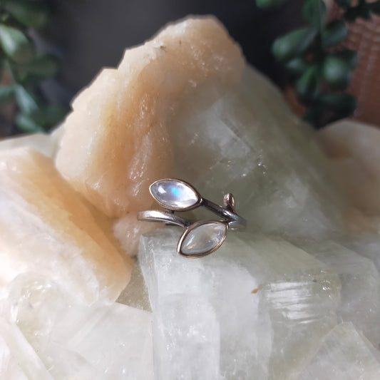 Sterling Silver Moonstone Ring