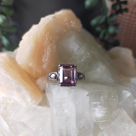 Sterling Silver Amethyst Ring