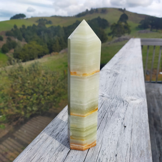 Banded Calcite Tower