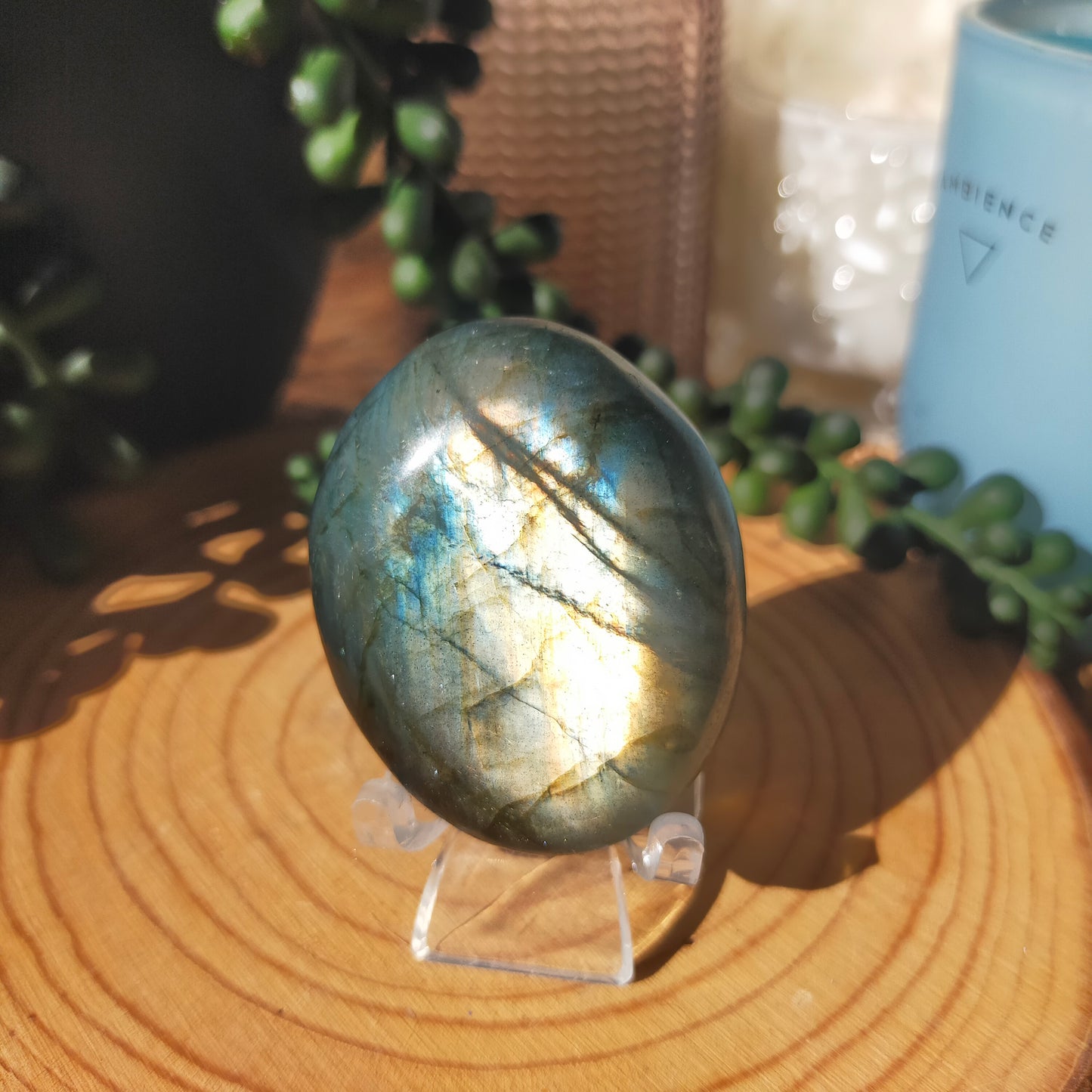 Labradorite Palmstones