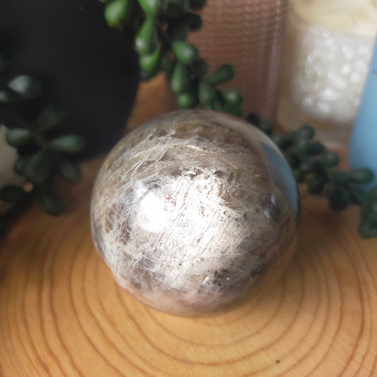 Black Moonstone Sphere