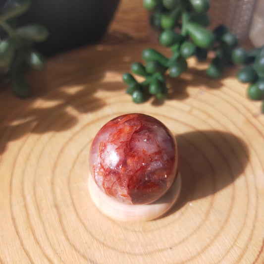 Fire Quartz Mini Spheres