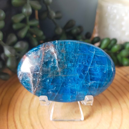 Blue Apatite Palmstones