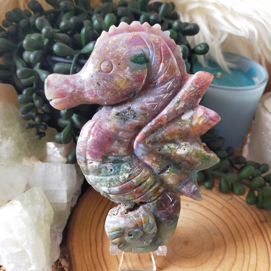 Ocean Jasper Seahorse