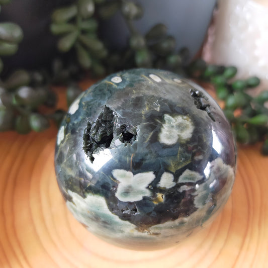 Ocean Jasper Sphere