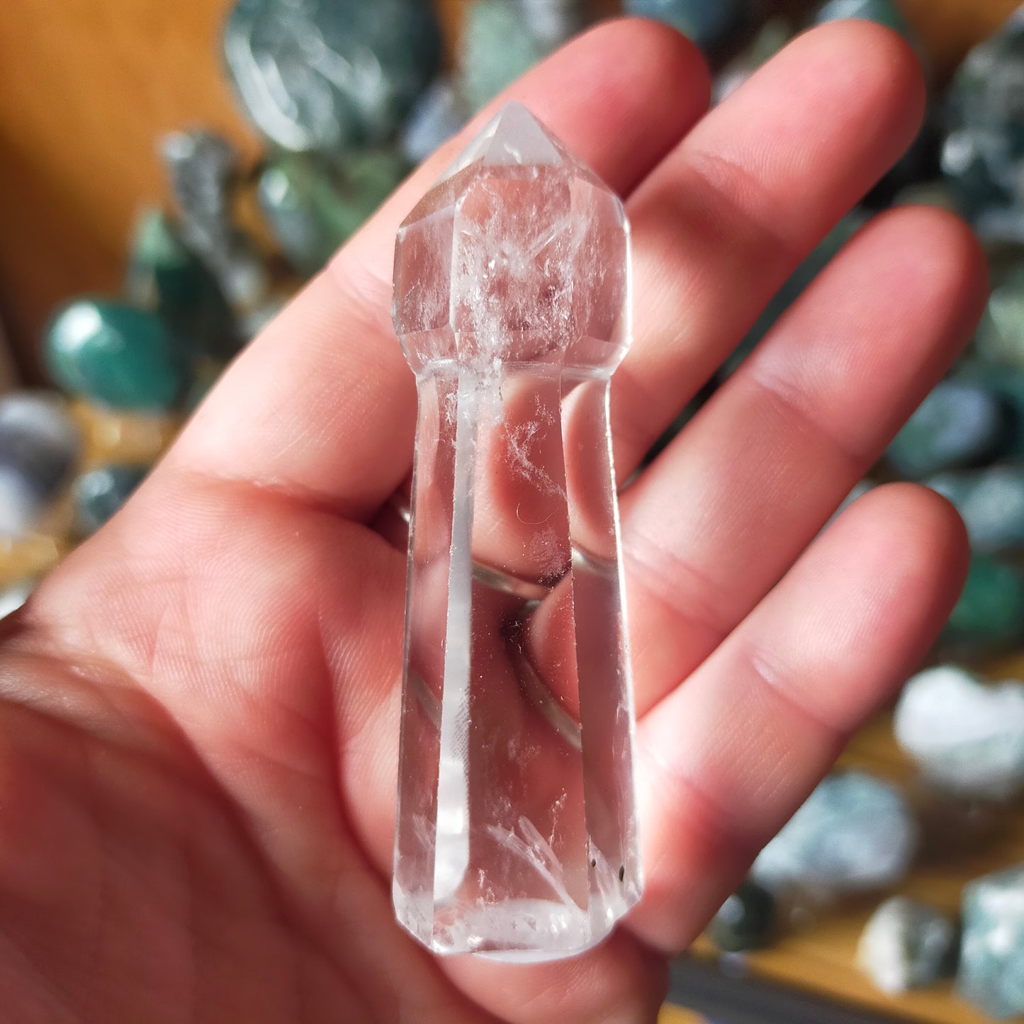 Clear Quartz Energy Point