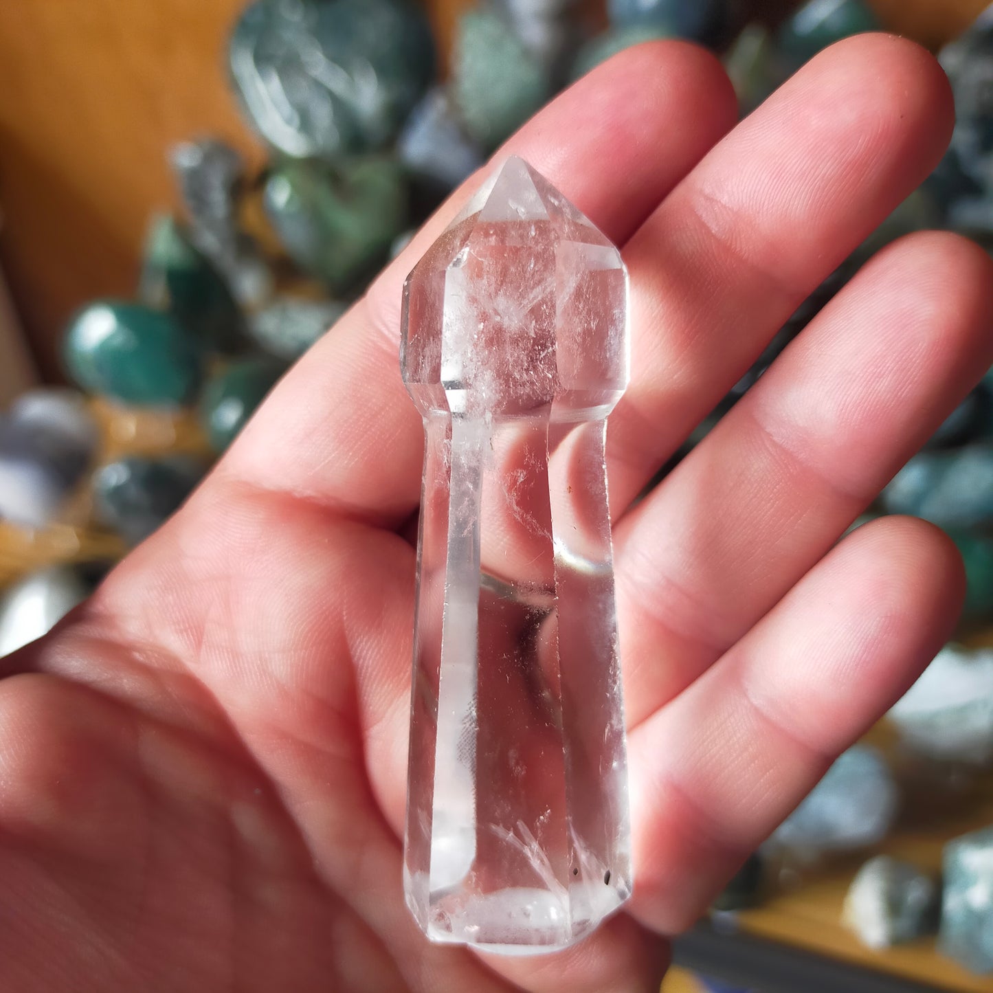 Clear Quartz Energy Point