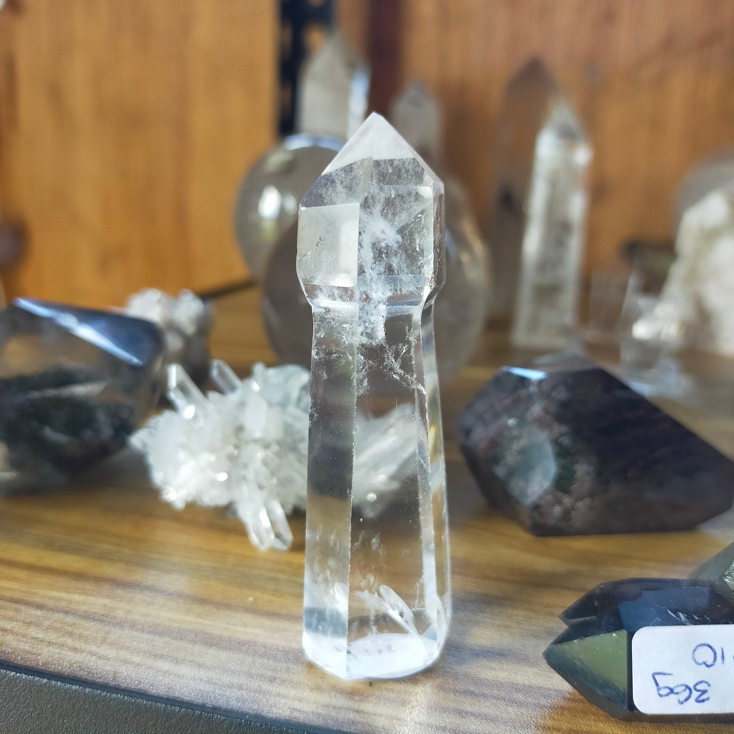 Clear Quartz Energy Point