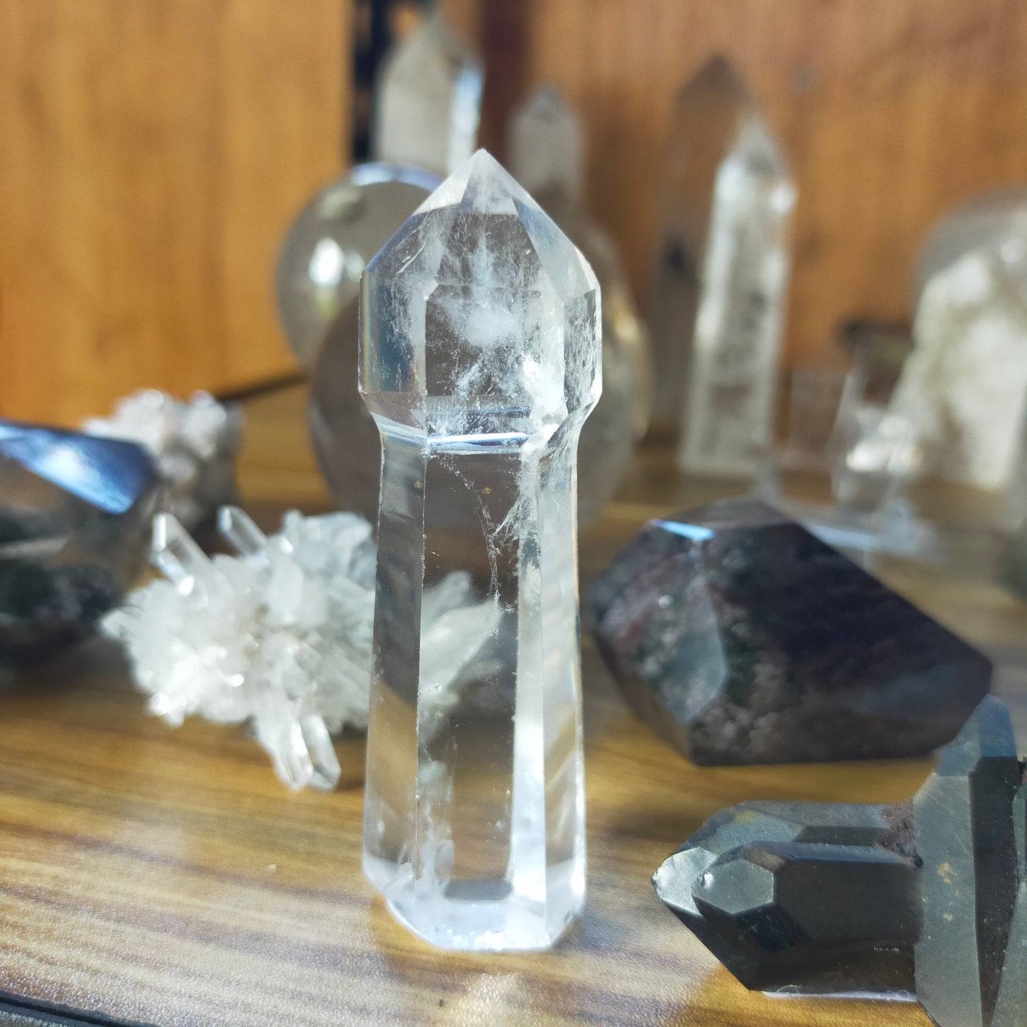 Clear Quartz Energy Point