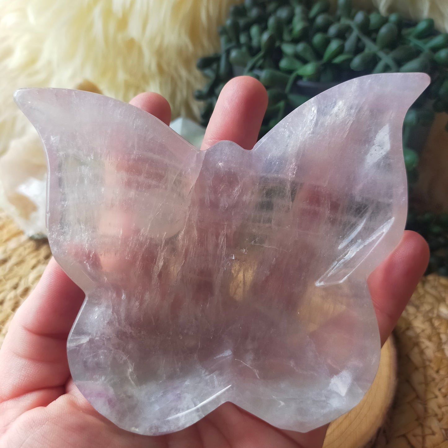 Fluorite Butterfly Dish