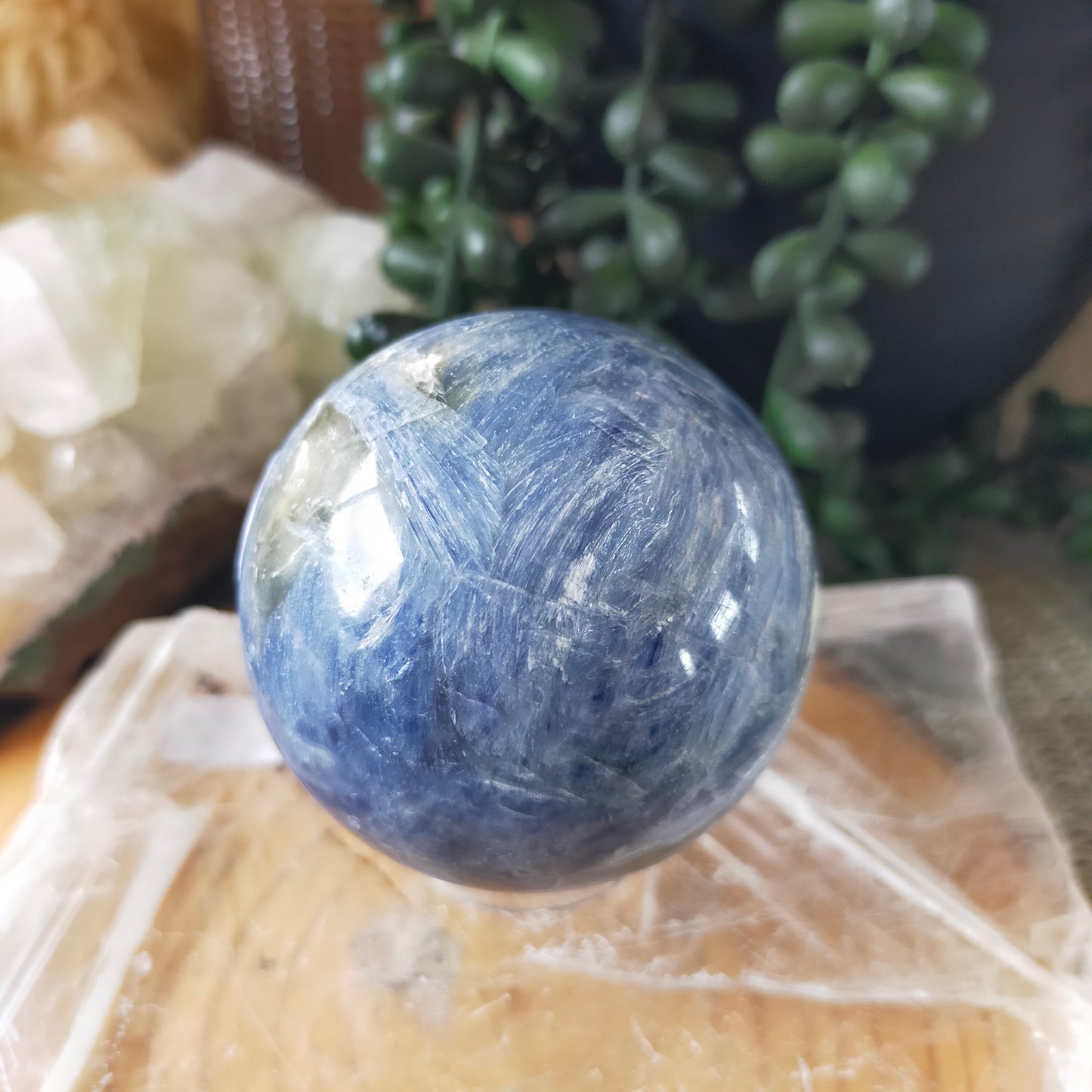 Blue Kyanite Sphere
