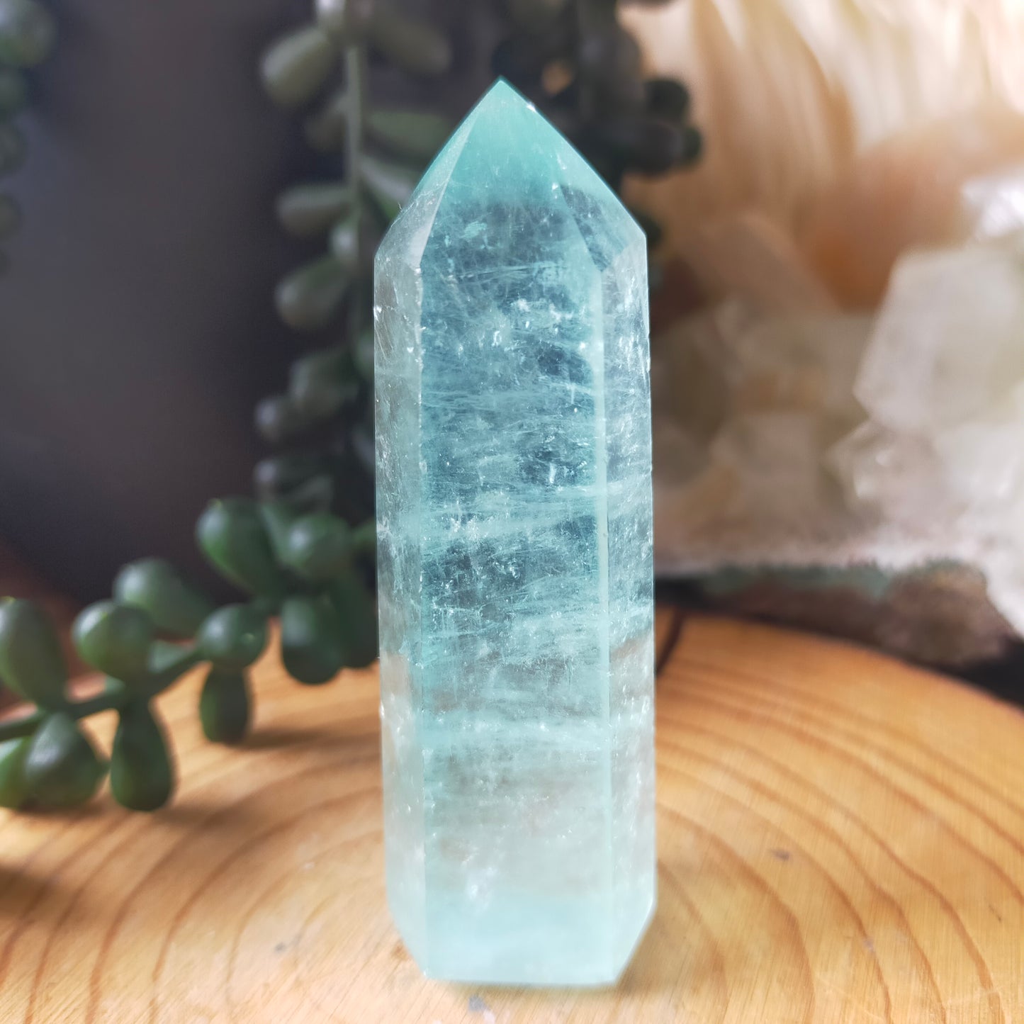 Green Fluorite Points