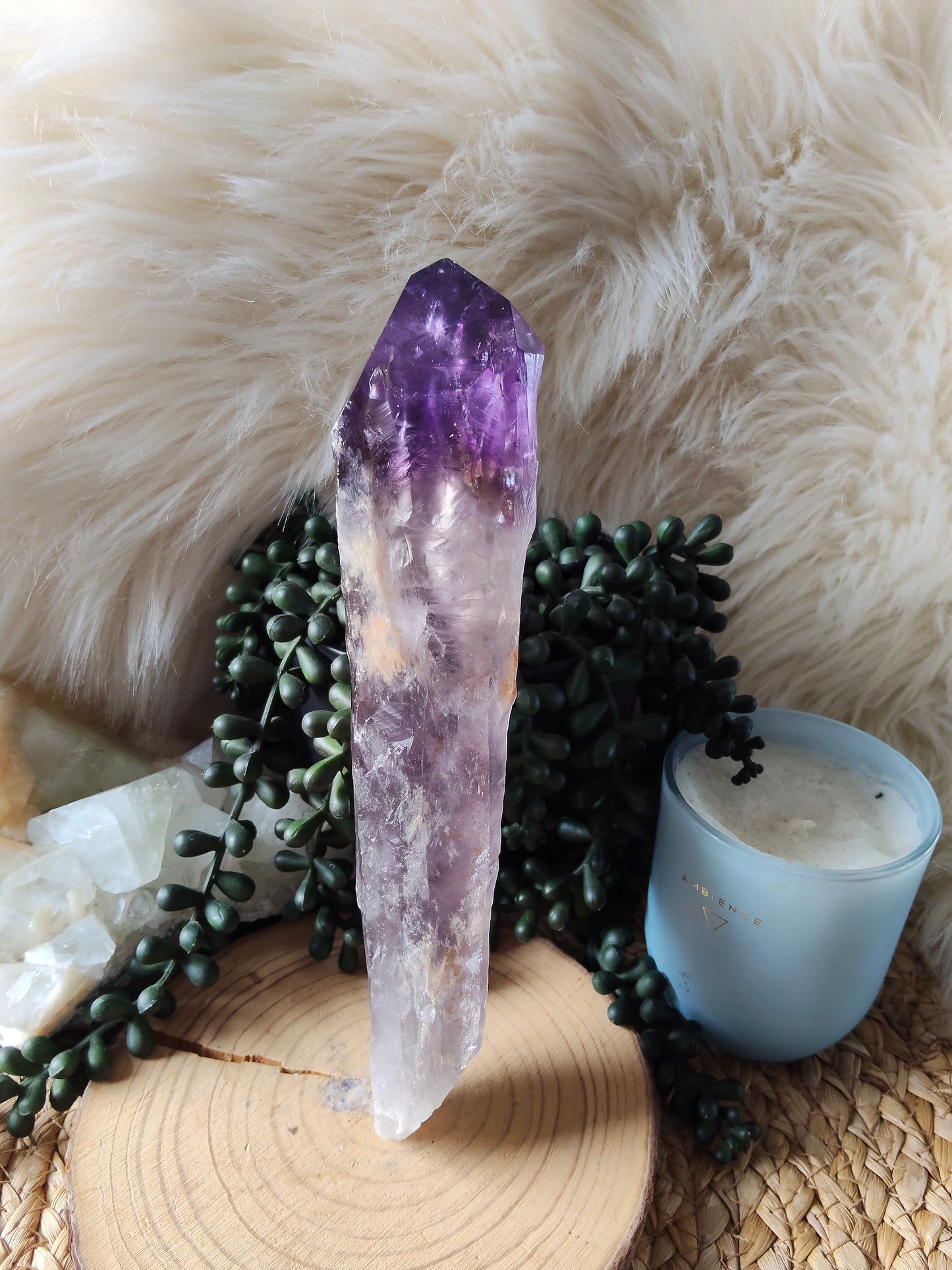 Natural Amethyst Wand
