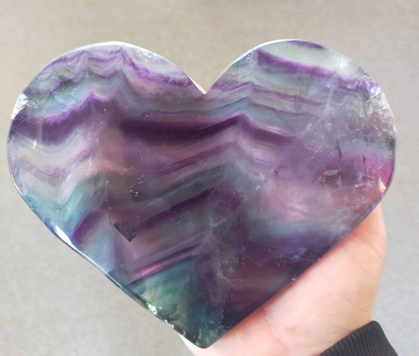 Large Fluorite Heart