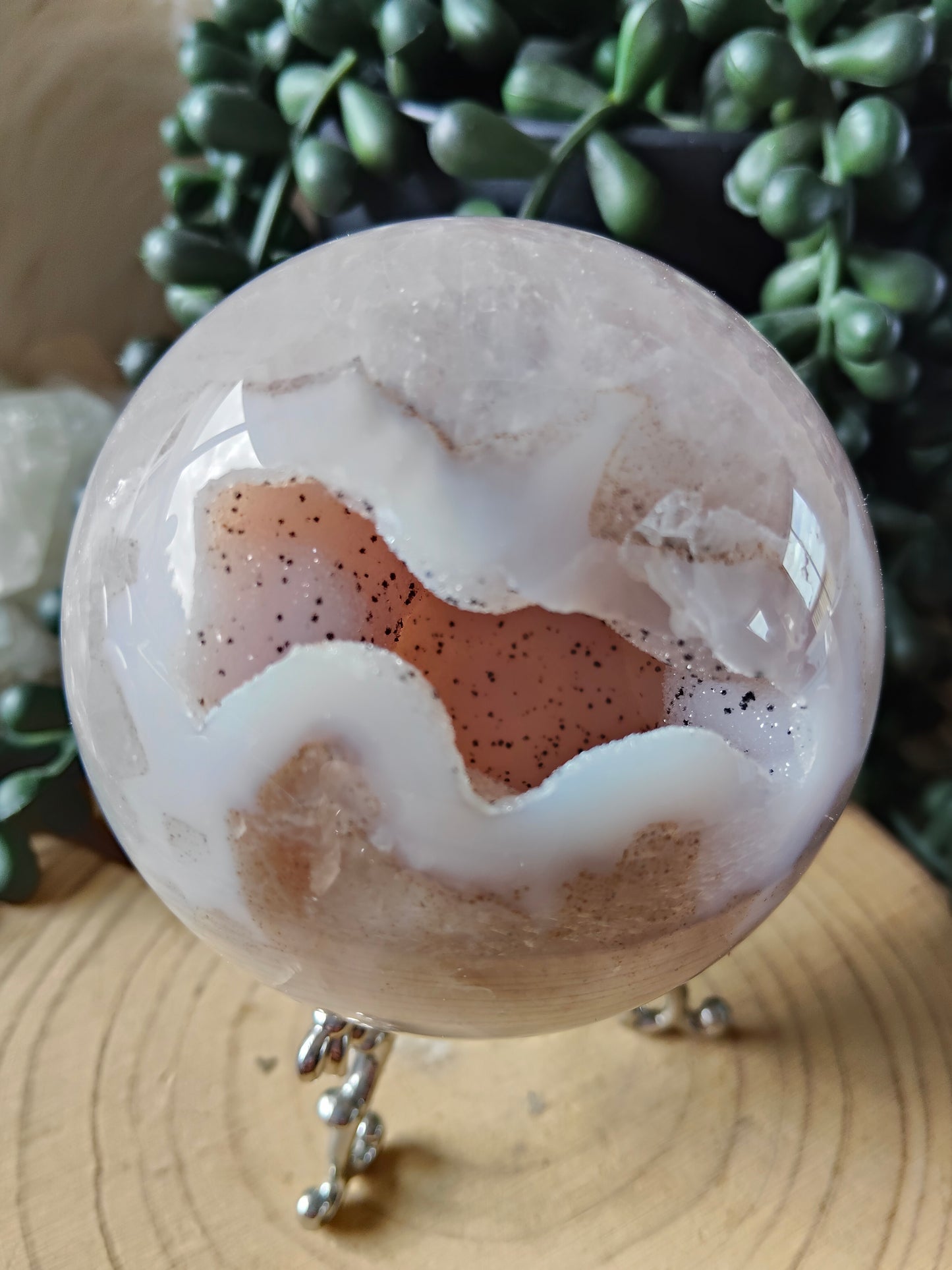 Sparkly Druzy Agate Spheres