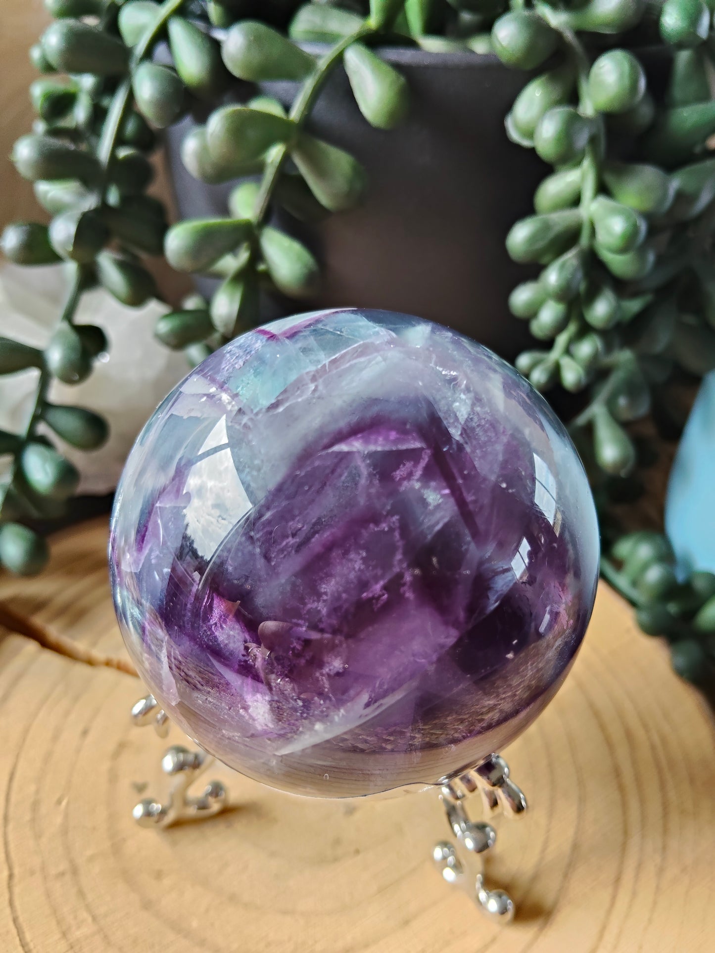 Gorgeous Fluorite Spheres