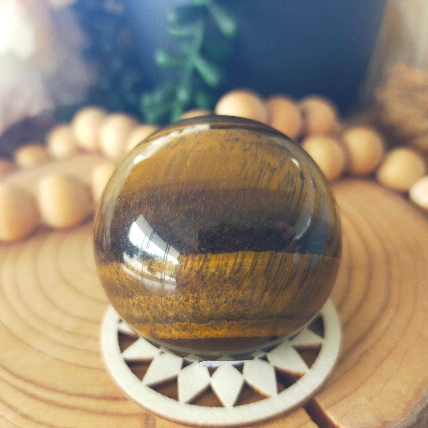 Tiger's Eye Spheres