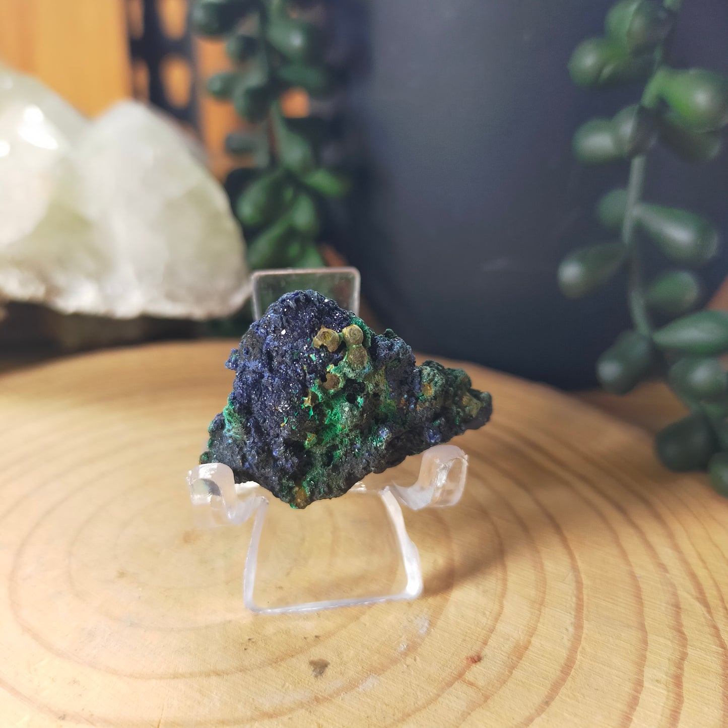 Raw Azurite and Malachite
