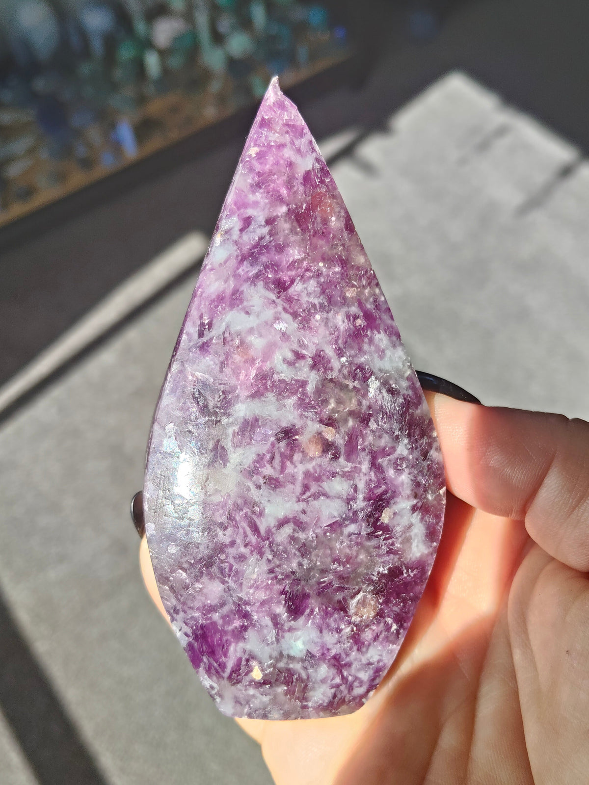Purple Mica Freeform