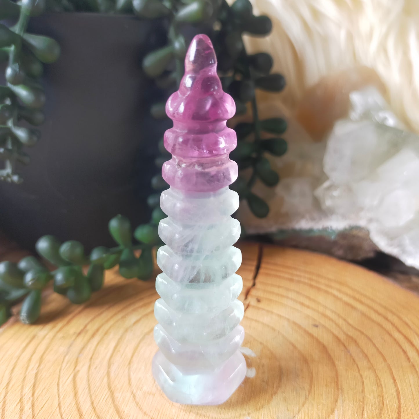Carved Fluorite Towers