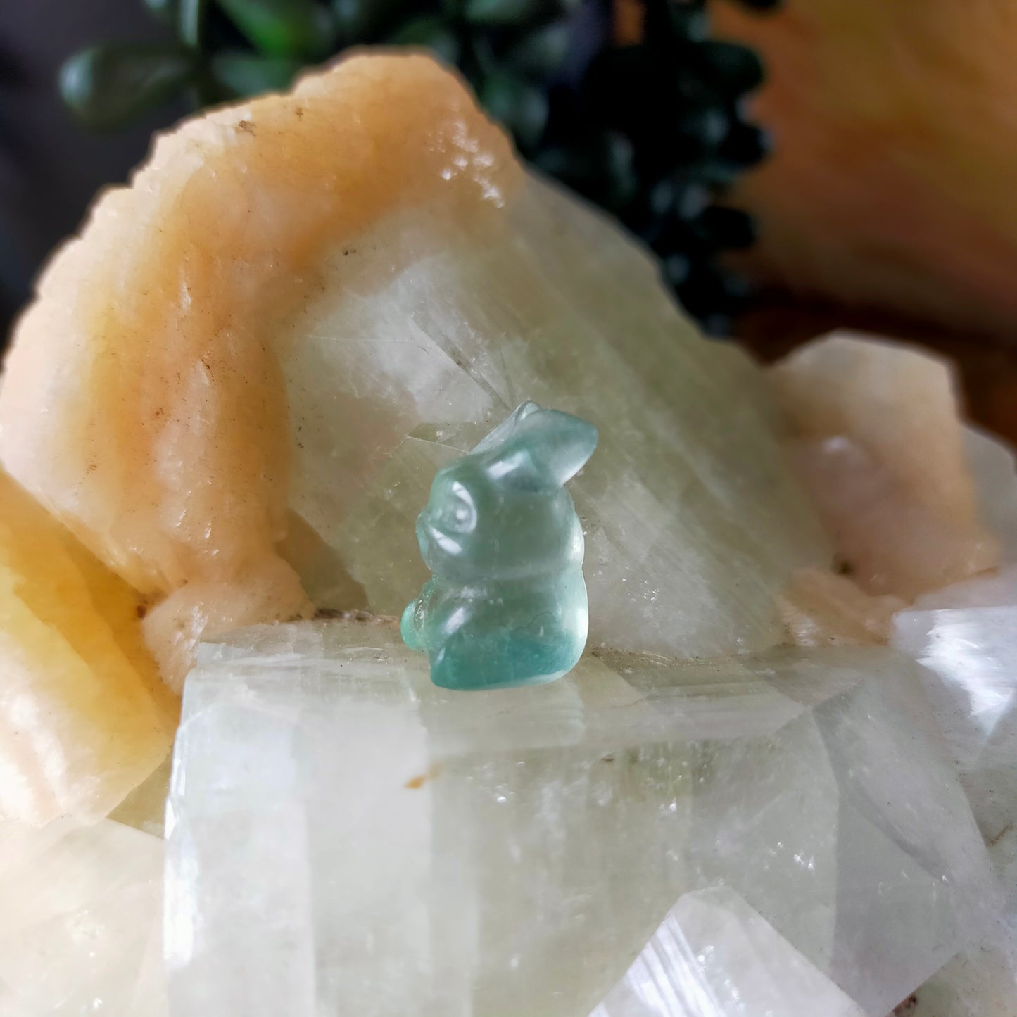 Mini Fluorite Carvings