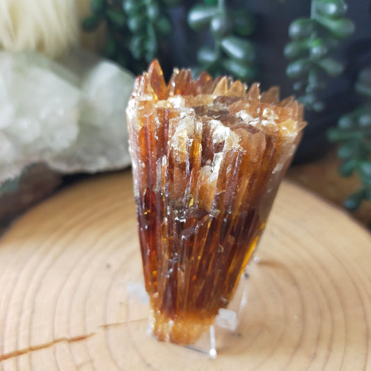Amber Calcite Specimen