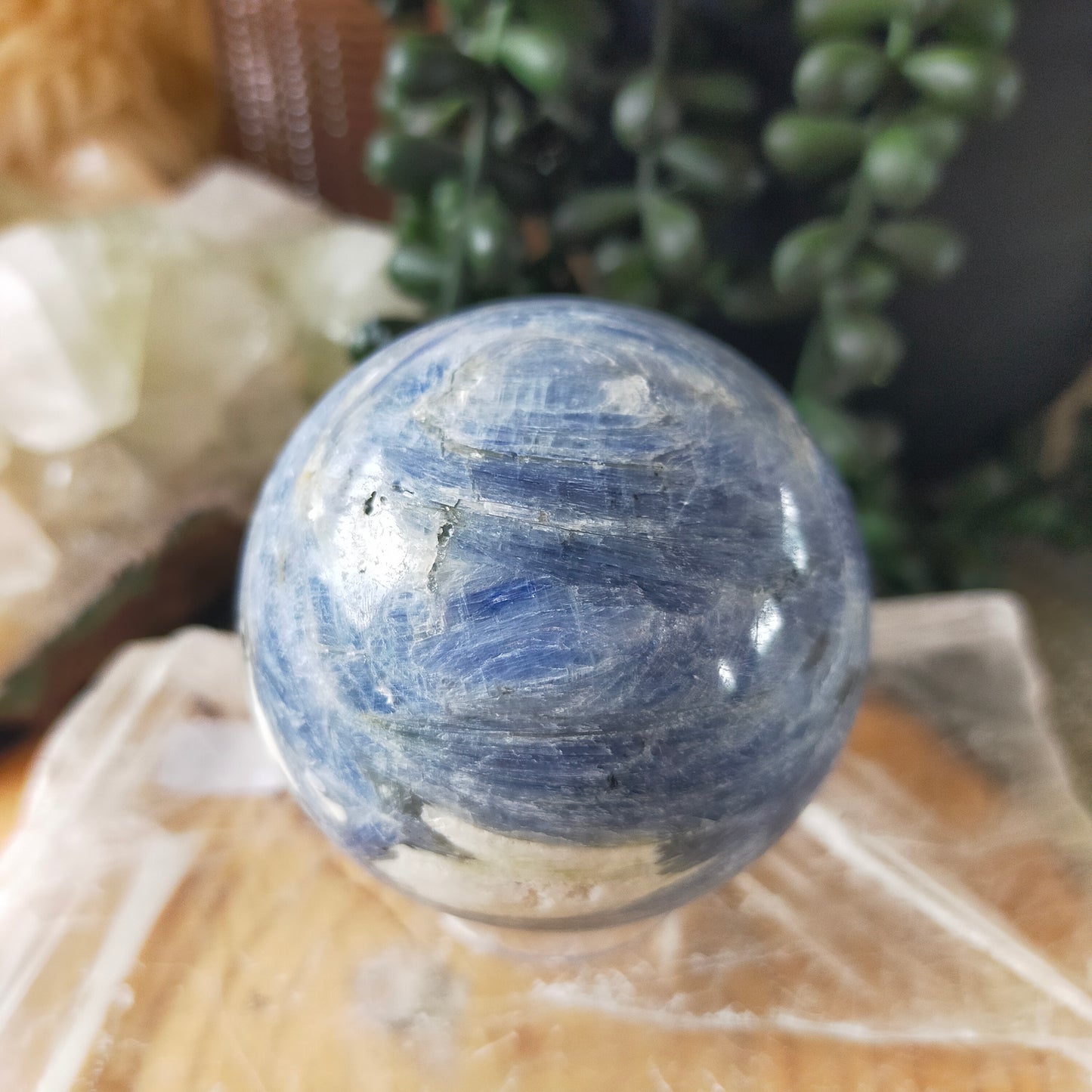 Blue Kyanite Sphere