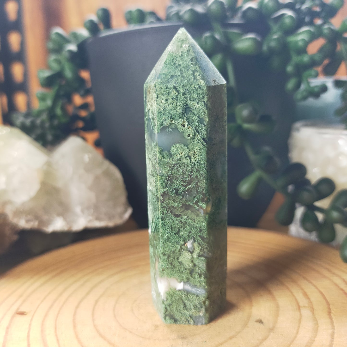 Moss Agate Points