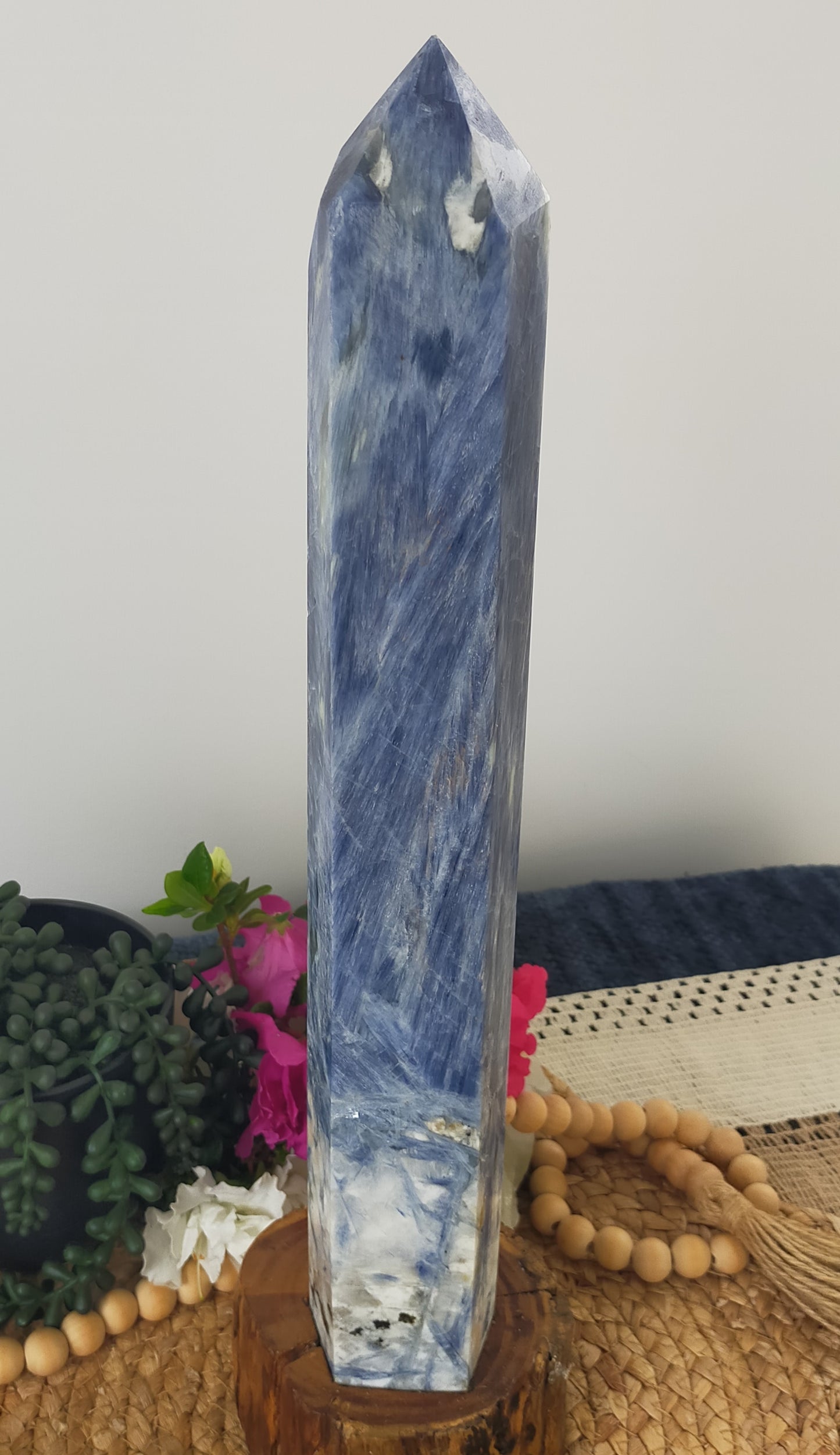 Blue Kyanite Tower