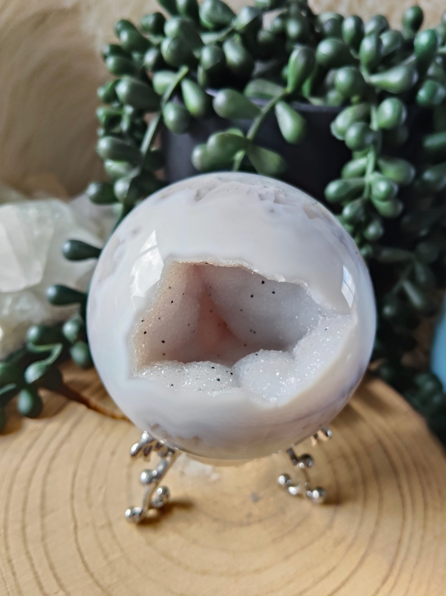 Sparkly Druzy Agate Spheres
